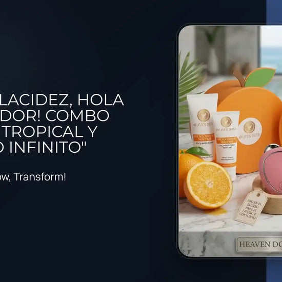 🍊 "&iexcl;Adi&oacute;s Flacidez, Hola Resplandor! Combo Lifting Tropical y Brillo Infinito" by@Outfy