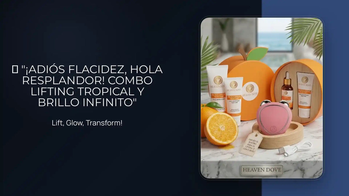 🍊 "&iexcl;Adi&oacute;s Flacidez, Hola Resplandor! Combo Lifting Tropical y Brillo Infinito" by@Outfy